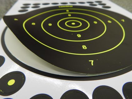 ALVO DE TIRO REATIVO 200MM